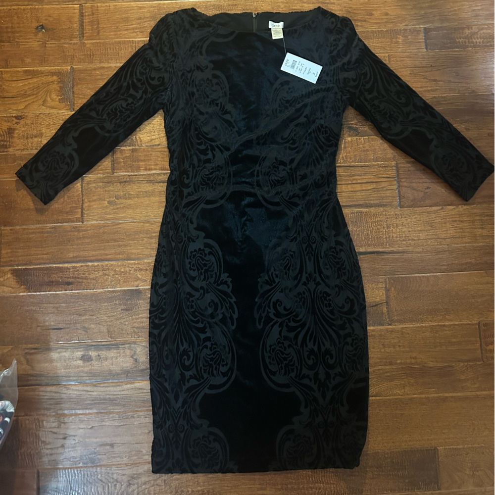 Beautiful Cache Black Dress - Size 10 - NEW WITH TAGS